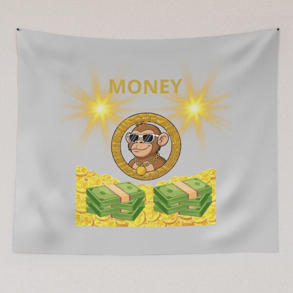 Item preview, Monkey Money Vibes designed and sold by DidiDesignShop.