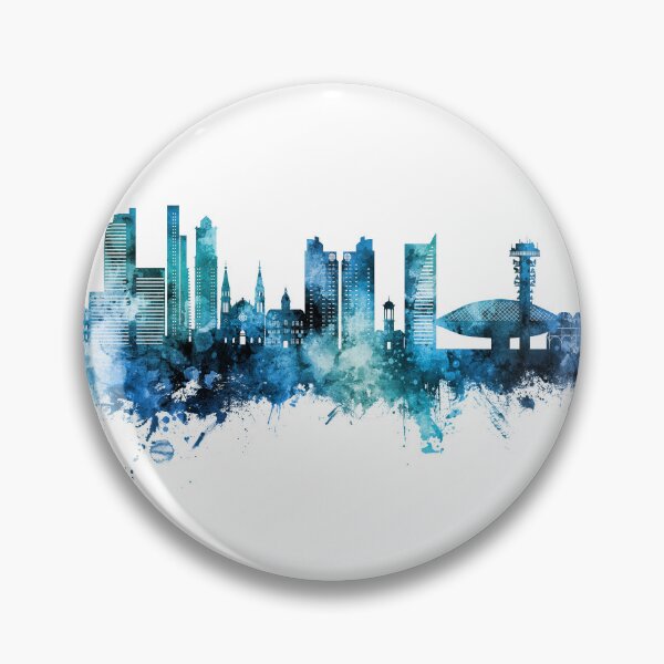 Item preview, Curitiba Skyline Brazil designed and sold by ArtPrints.