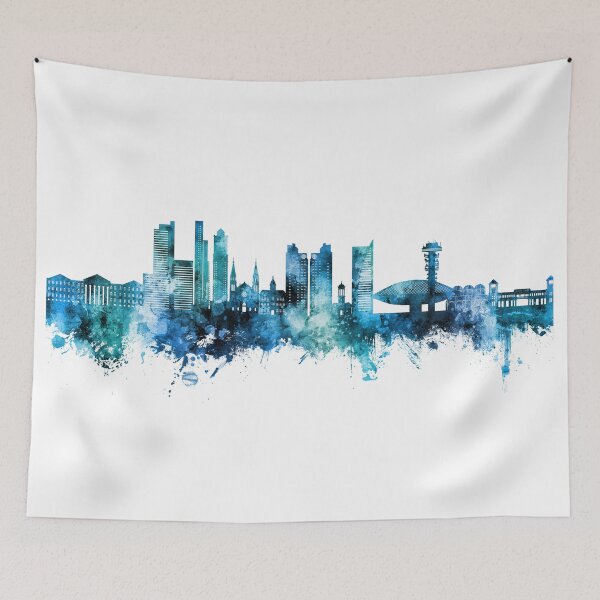 Item preview, Curitiba Skyline Brazil designed and sold by ArtPrints.