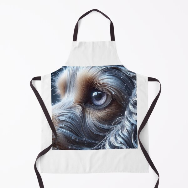 Item preview, Mystical canine eye - Glacial gaze designed and sold by davidromapixel.