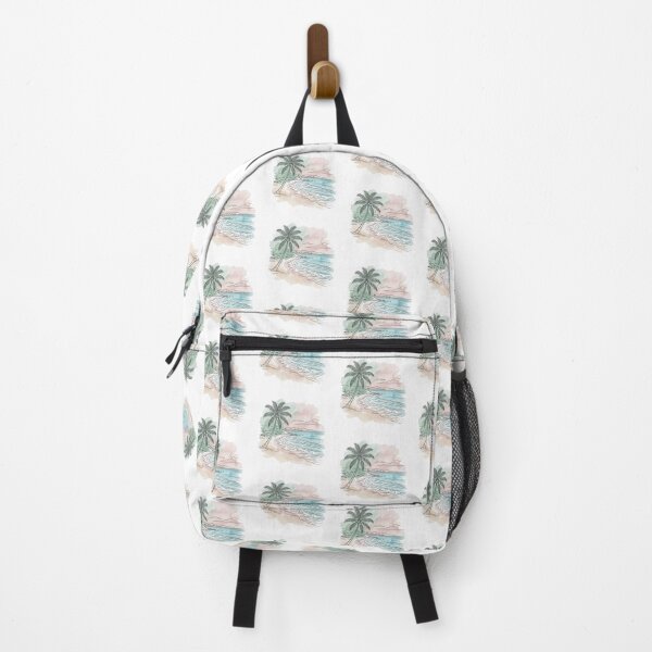 Item preview, Minimalist Watercolor Barbados Coastline Aesthetic designed and sold by DuckOddity.