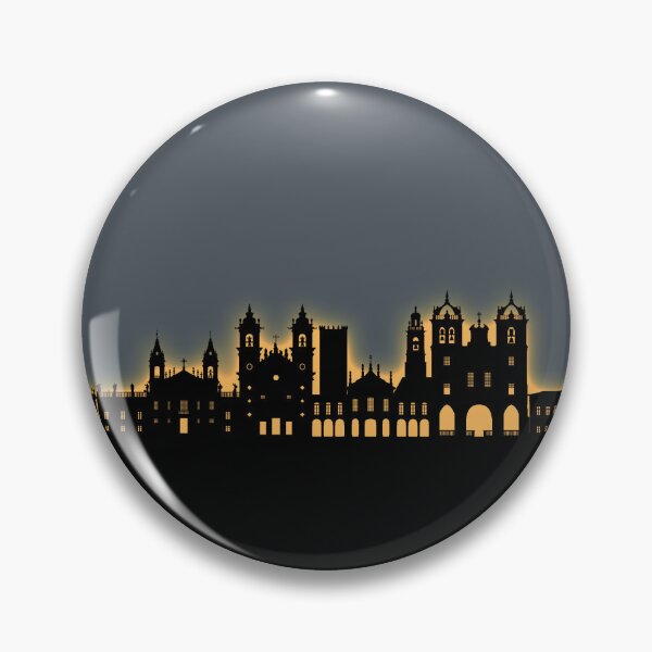 Item preview, Braga Portugal Skyline designed and sold by ArtPrints.