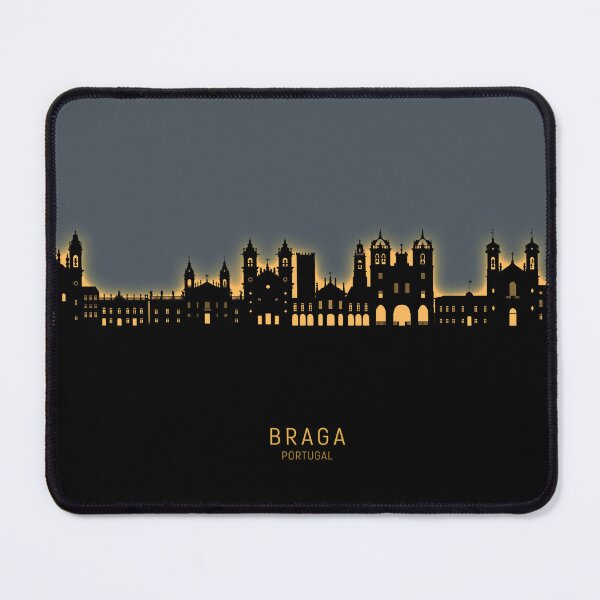 Item preview, Braga Portugal Skyline designed and sold by ArtPrints.