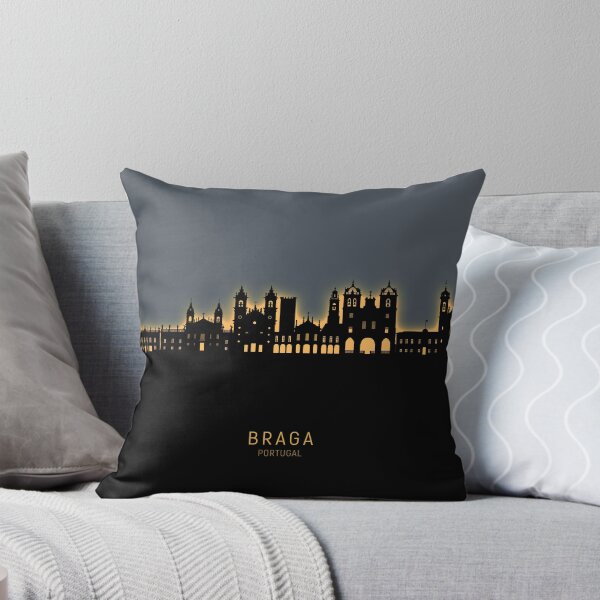 Item preview, Braga Portugal Skyline designed and sold by ArtPrints.