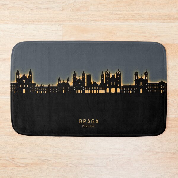 Item preview, Braga Portugal Skyline designed and sold by ArtPrints.