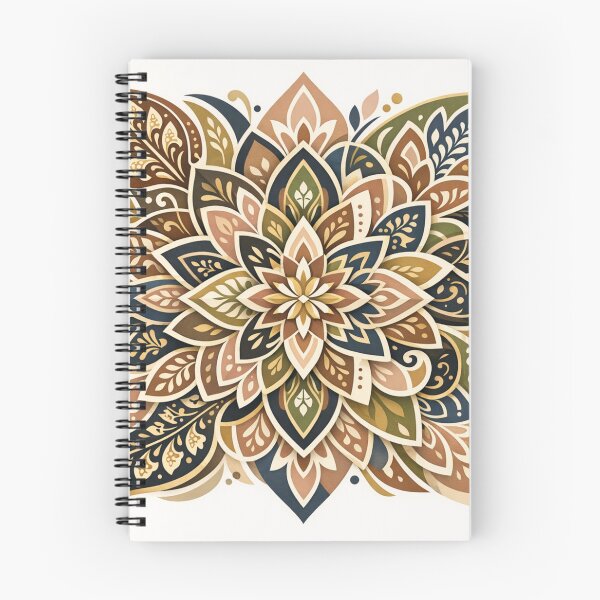 Item preview, Modern Batik Pattern Mandala designed and sold by SoftSproutstu.