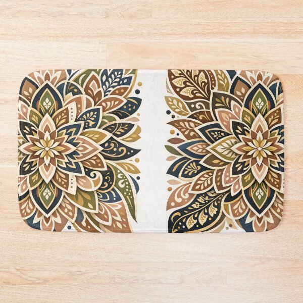 Item preview, Modern Batik Pattern Mandala designed and sold by SoftSproutstu.