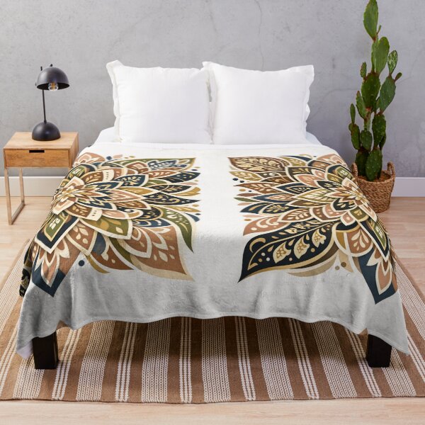 Item preview, Modern Batik Pattern Mandala designed and sold by SoftSproutstu.