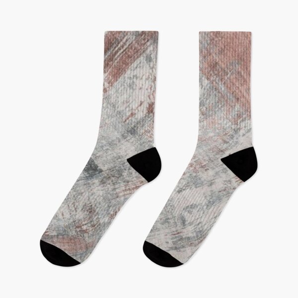 Item preview, White, Grey and Copper Mixed Colors Textured Design designed and sold by ZedColors.