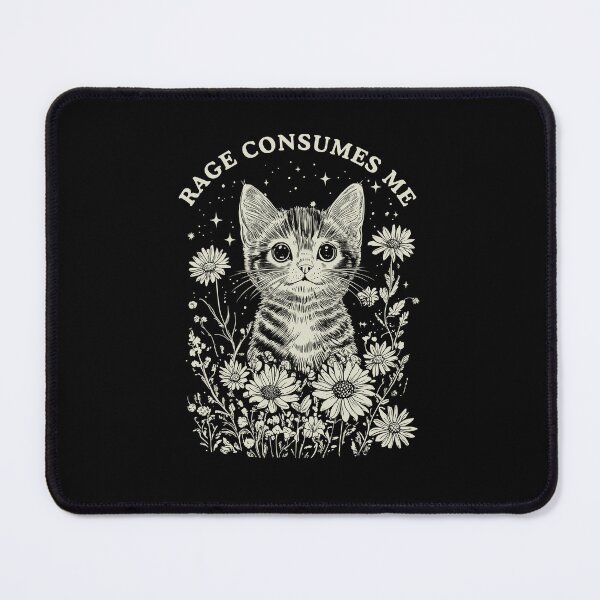 Item preview, Rage Consumes Me Funny Cat designed and sold by suhairee-studio.