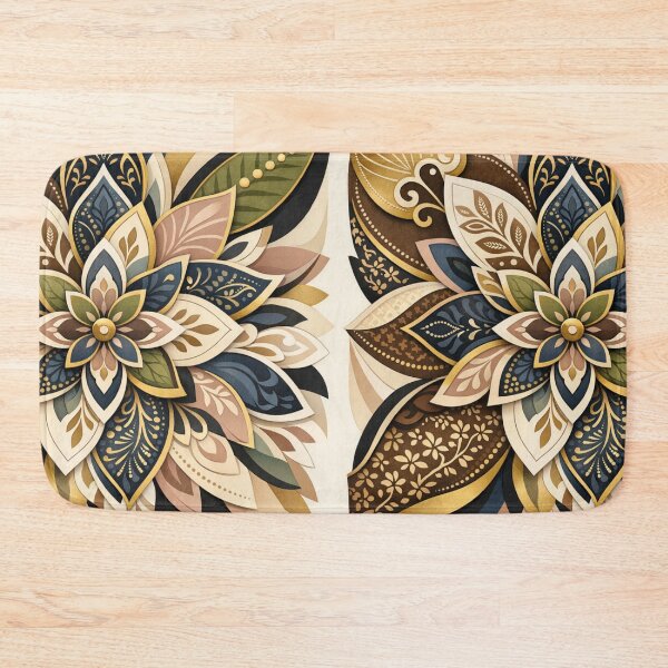 Item preview, Modern Batik Pattern Mandala designed and sold by SoftSproutstu.