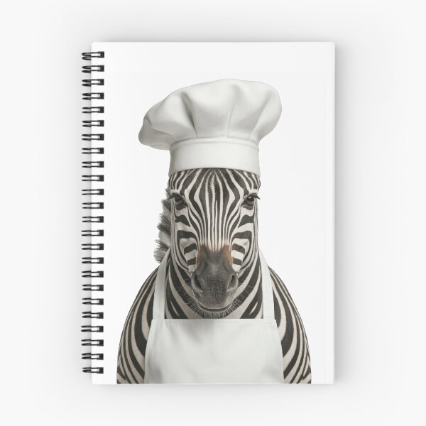 Item preview, Funny Zebra Chef Realistic Animal Cooking Humor Art designed and sold by LazyOwlStore.