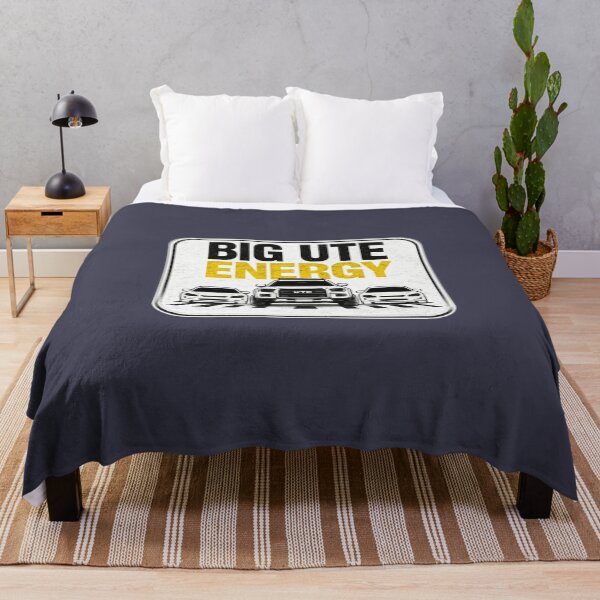 Item preview, Big Ute Energy – Aussie Ute Design - White background designed and sold by Spiralite.