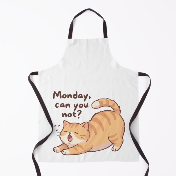 Item preview, Funny Lazy Cat - Monday Can You Not? designed and sold by mysakura.