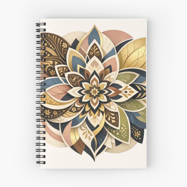 Item preview, Modern Batik Pattern Mandala designed and sold by SoftSproutstu.