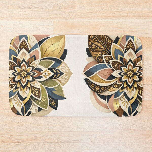 Item preview, Modern Batik Pattern Mandala designed and sold by SoftSproutstu.