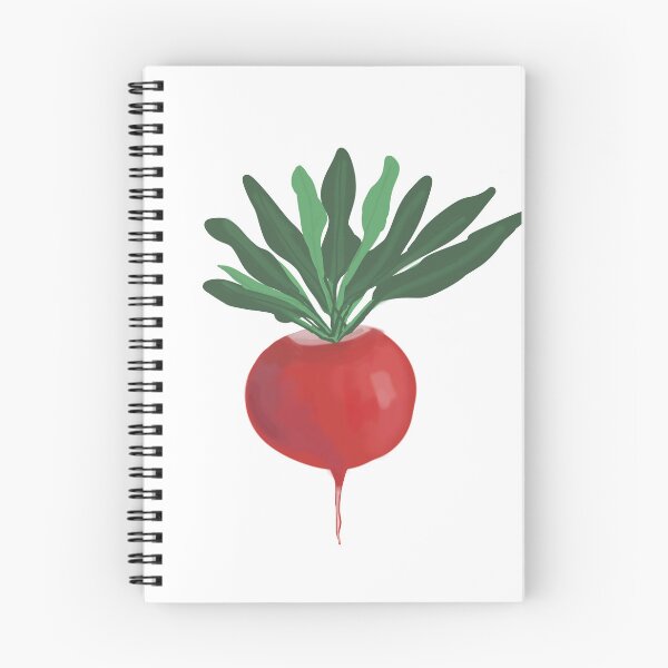 Item preview, Red eco radish art designed and sold by Kazewalk.