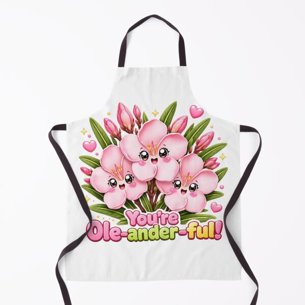 Item preview, Kawaii Pink Oleander | Cute Botanical Pun designed and sold by Dulxoz.