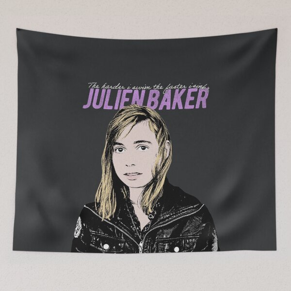 Item preview, Julien Baker - The faster i swim the faster i sink  designed and sold by Miaou Studio.
