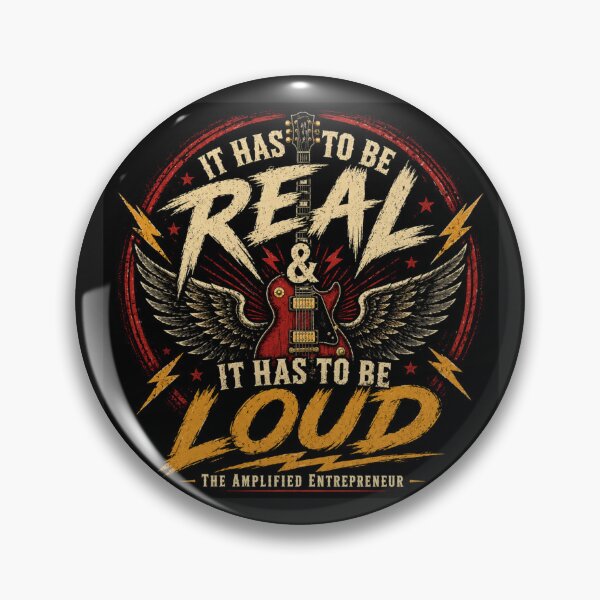 Item preview, Real Loud designed and sold by The Amplified Entrepreneur .