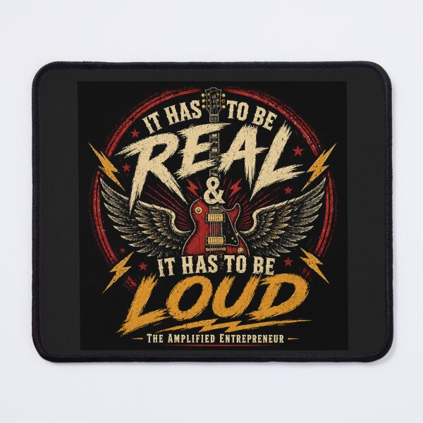 Item preview, Real Loud designed and sold by The Amplified Entrepreneur .