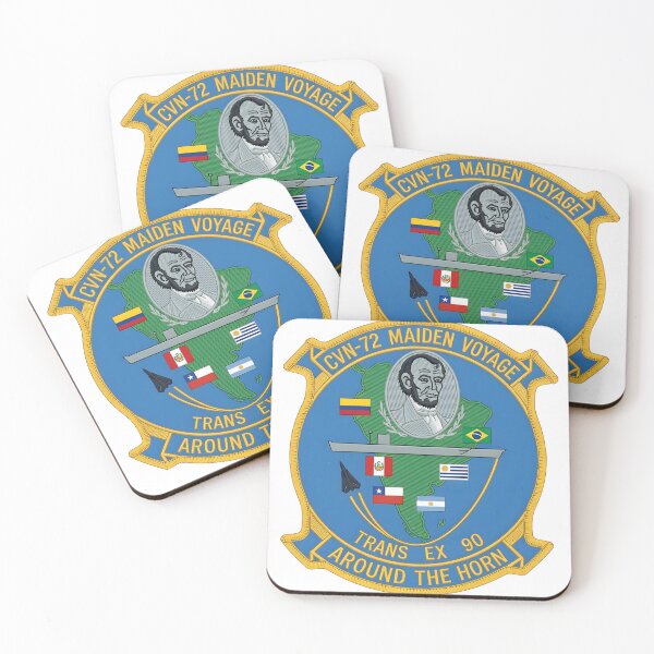 Item preview, USS Abraham Lincoln (CVN-72) Maiden Voyage "Around the Horn" 1990 Cruise Patch designed and sold by CharlieDesings.