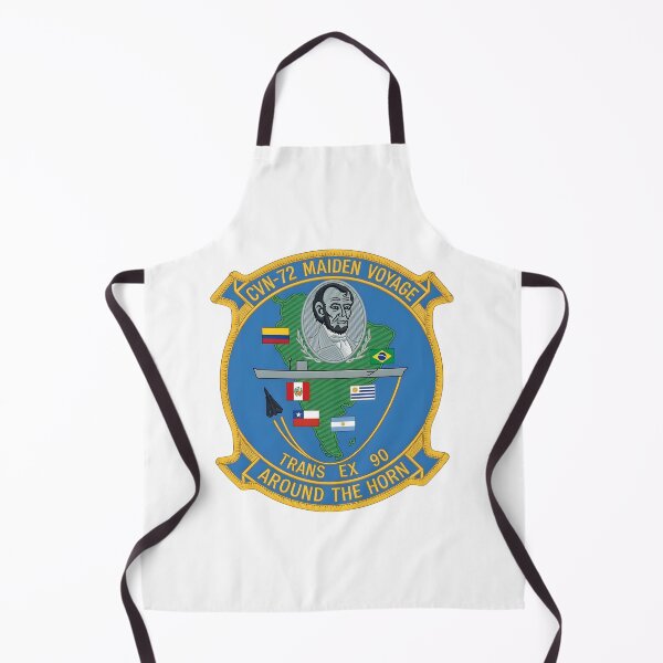 Item preview, USS Abraham Lincoln (CVN-72) Maiden Voyage "Around the Horn" 1990 Cruise Patch designed and sold by CharlieDesings.