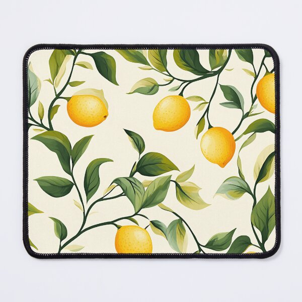 Item preview, Lemon Pattern Background – Fresh Citrus Seamless Design designed and sold by EVESTUDIOART.