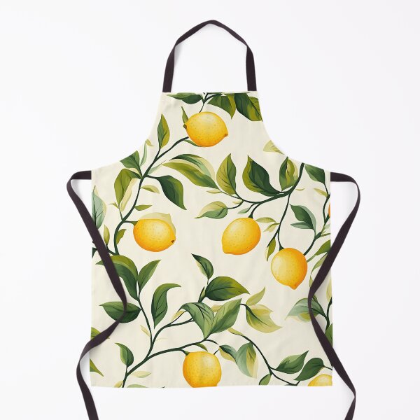 Item preview, Lemon Pattern Background – Fresh Citrus Seamless Design designed and sold by EVESTUDIOART.