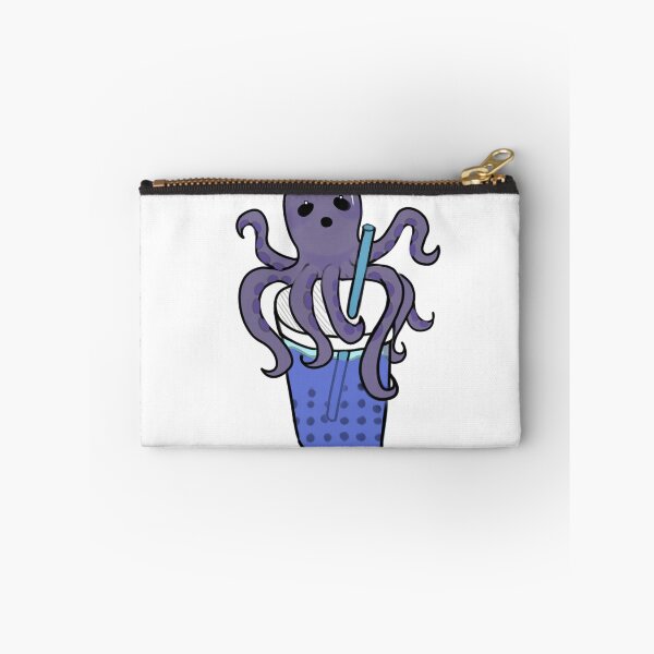 Artikelvorschau, - Oktopus-Boba-Drink - Bubble Drink Friends - weiß - entworfen und verkauft von echoztarrr.