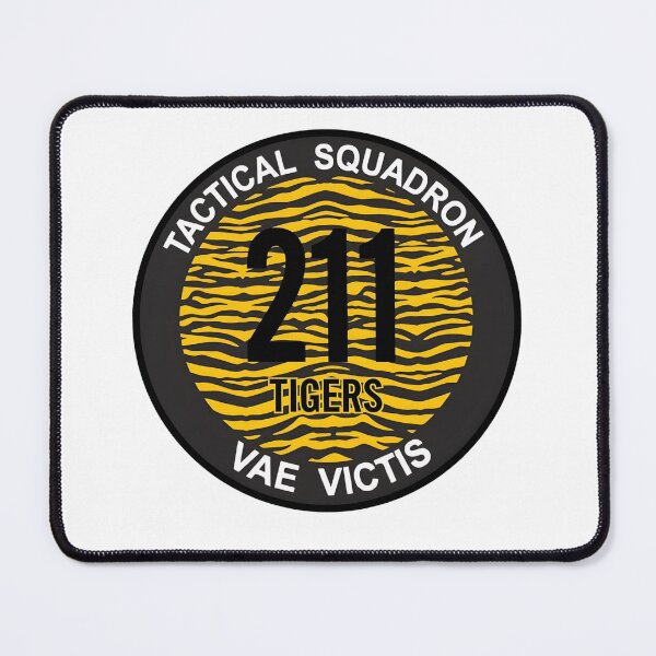 Item preview, Czech Air Force 211th Tactical Squadron "Tigers" Vae Victis Patch designed and sold by CharlieDesings.