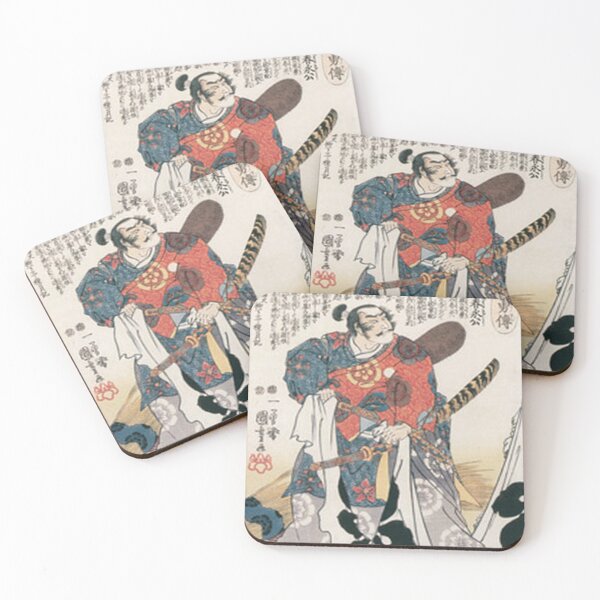 Item preview, Lord Oda Nobunaga: Utagawa Kuniyoshi Taiheiki Eiyuden Ukiyo-e Print designed and sold by vekotpu.