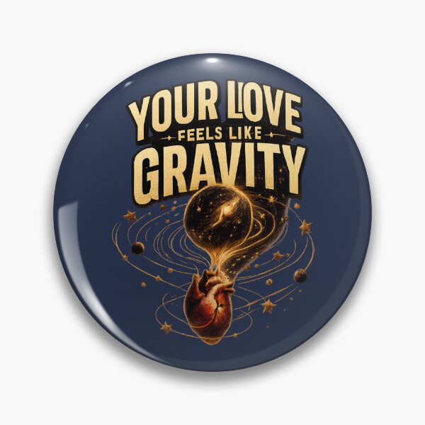 Item preview, Your Love Feels Like Gravity, Cosmic Soulmate Aesthetic Design designed and sold by JagrDesigns.