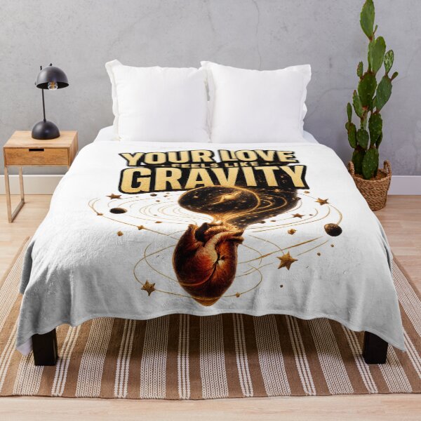 Item preview, Your Love Feels Like Gravity, Cosmic Soulmate Aesthetic Design designed and sold by JagrDesigns.