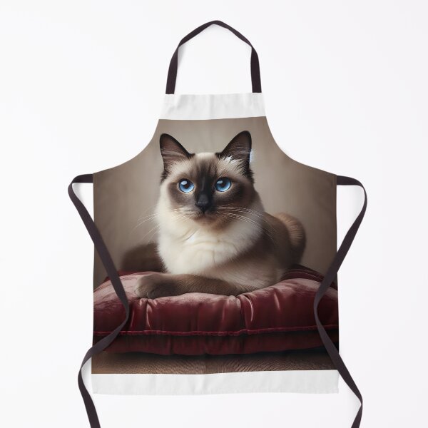 Item preview, Relaxed Siamese cat - Deep blue eyes designed and sold by davidromapixel.