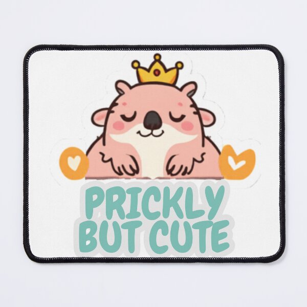 Item preview, Prickly But Cute Hedgehog – Funny Cartoon Animal designed and sold by SYNTR.