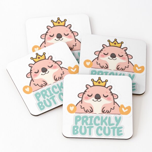 Item preview, Prickly But Cute Hedgehog – Funny Cartoon Animal designed and sold by SYNTR.