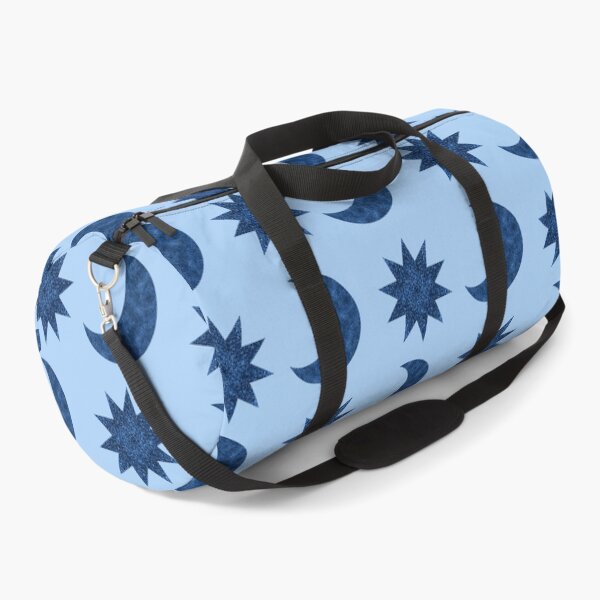 Item preview, Sparkling Moons and Stars - Blue Pattern designed and sold by MarionsArt.