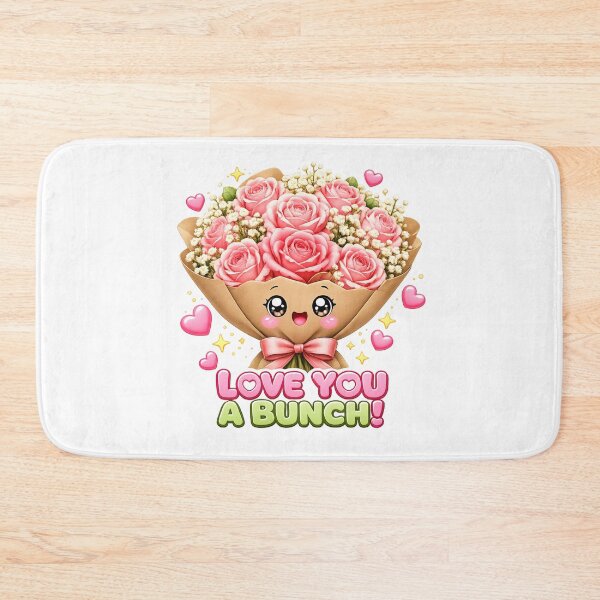 Item preview, Kawaii Flower Bouquet | Cute Romantic Floral Pun designed and sold by Dulxoz.
