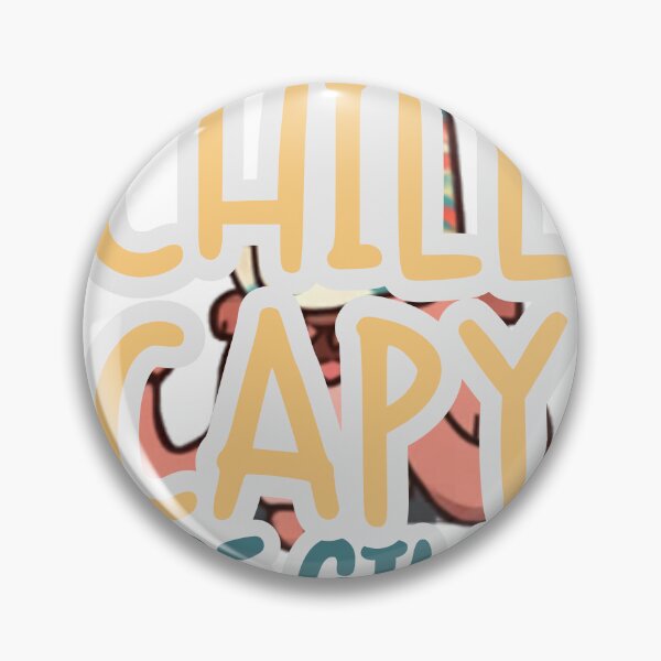 Item preview, Chill Capy Vibe Gills – Funny Cute Capybara Design designed and sold by SYNTR.