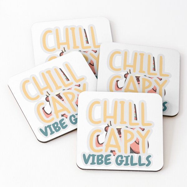 Item preview, Chill Capy Vibe Gills – Funny Cute Capybara Design designed and sold by SYNTR.