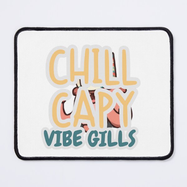 Item preview, Chill Capy Vibe Gills – Funny Cute Capybara Design designed and sold by SYNTR.