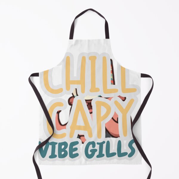 Item preview, Chill Capy Vibe Gills – Funny Cute Capybara Design designed and sold by SYNTR.