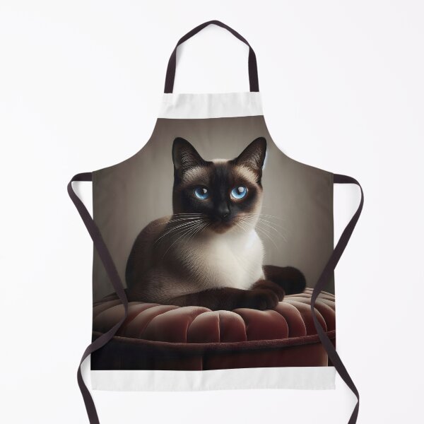 Item preview, Blue-eyed Siamese cat - Feline beauty designed and sold by davidromapixel.