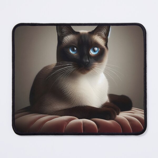 Item preview, Blue-eyed Siamese cat - Feline beauty designed and sold by davidromapixel.