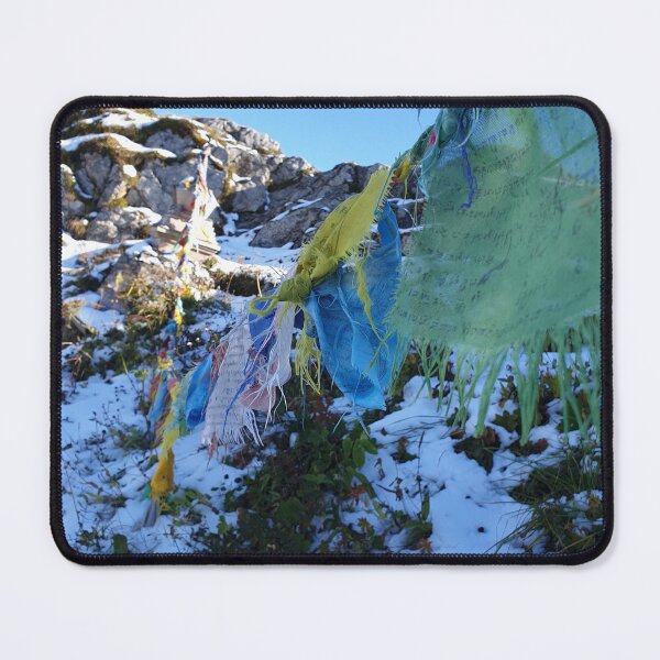 Item preview, Buddhist Prayer Flags – Tibetan Wind Horse Spiritual Art Print | Meditation & Sacred Symbol Wall Decor designed and sold by Megan-Alice.