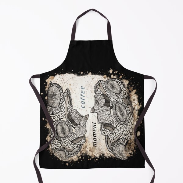 Item preview, Abstract Coffee moment Spiral – Hand Drawn Ink Art with Organic Texture designed and sold by NB-Artmagic.
