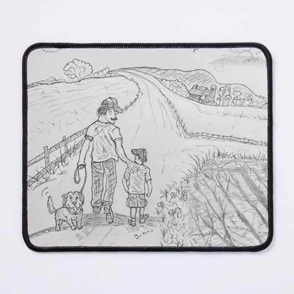 Item preview, Father's day sketch  designed and sold by BrianDekter.