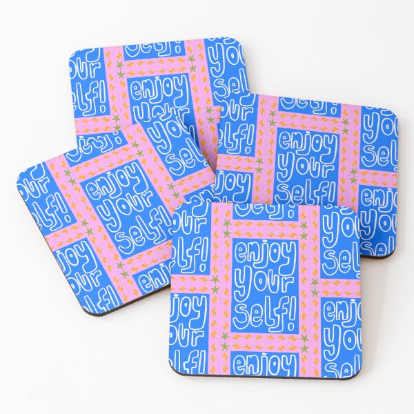 Item preview, Enjoy Yourself colourful Quote designed and sold by Alice-strange.
