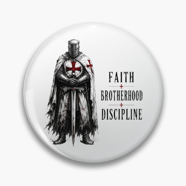 Item preview, Faith Brotherhood Discipline – Templar Knight Design designed and sold by MarketWolf.
